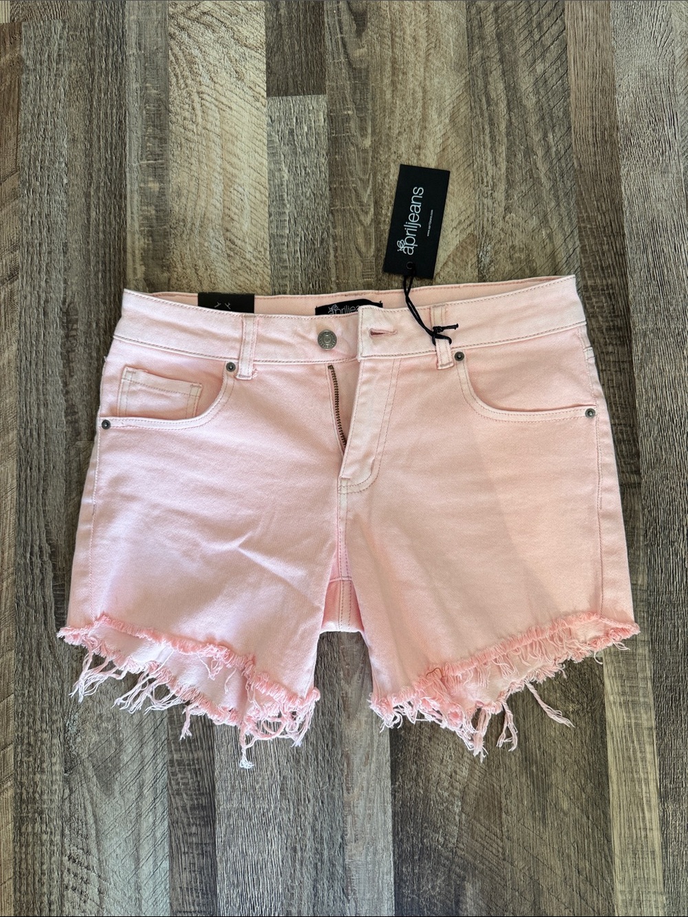 April jeans pink woman’s size Large